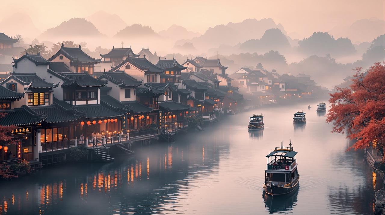 江南烟雨：水墨长卷 - 高分电影影视内容封面图